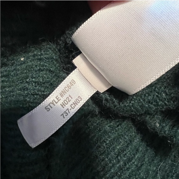 MADEWELL Dillon Mockneck Sweater in Spruce - Picture 8 of 9